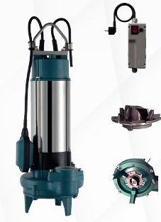 Kaysu CUT1500-B 2 HP Öğütücülü Foseptik Pompa 220V 1.5kW - 23 M