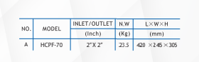 Kaysu Tek Kademeli Sulama Pompası - HCPF-70 - 1.50 kW - 2HP