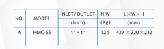 Kaysu Paslanmaz Gövdeli Çok Kademeli Pompa - HMC-5S - 0.9kW - 1.2 HP