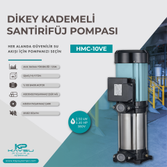 Kaysu Dikey Kademeli Santrifüj Pompa - HMC-10VE - 2.50kW - 3.30 HP - 380V
