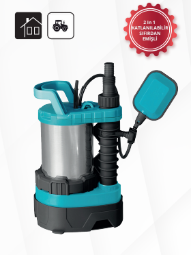 Kaysu Temiz Su Kirli Su Dalgıç Pompa SP900COMB-A - 0.90 kW - 1.20 HP