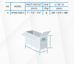 Kaysu Temiz Su Kirli Su Dalgıç Pompa SP900COMB-A - 0.90 kW - 1.20 HP