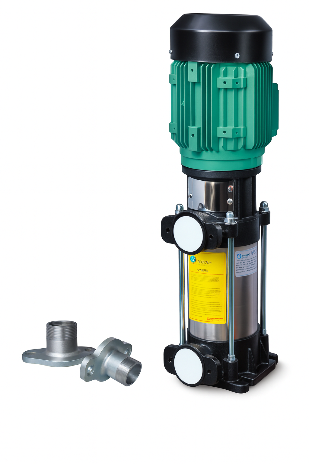 Hidrotank  MVK 40/7 T Dikey Pompa