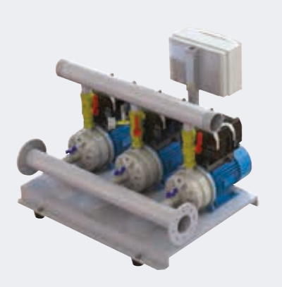 EBITT WDRIVE-3 EDX 40-300 Tam Otomatik Çoklu  Hidrofor Pompası