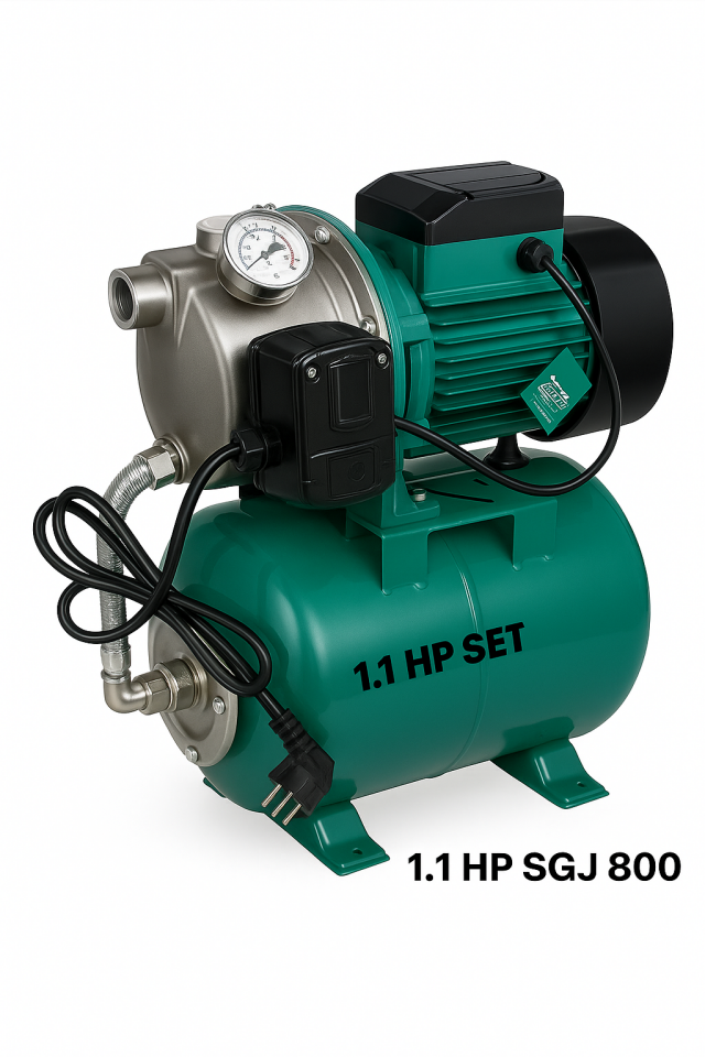 Taifu ATSGJ 800 – 1.1 HP Paket Hidrofor (Set)