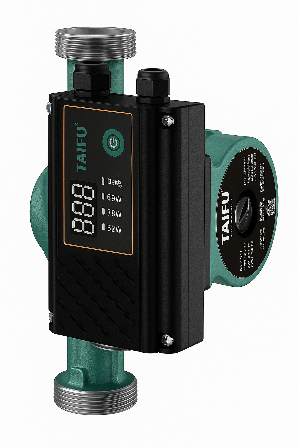 Taifu GRB 25/15C Frekans Kontrollü Sirkülasyon Pompası 180 Watt Kablolu Rekorlu