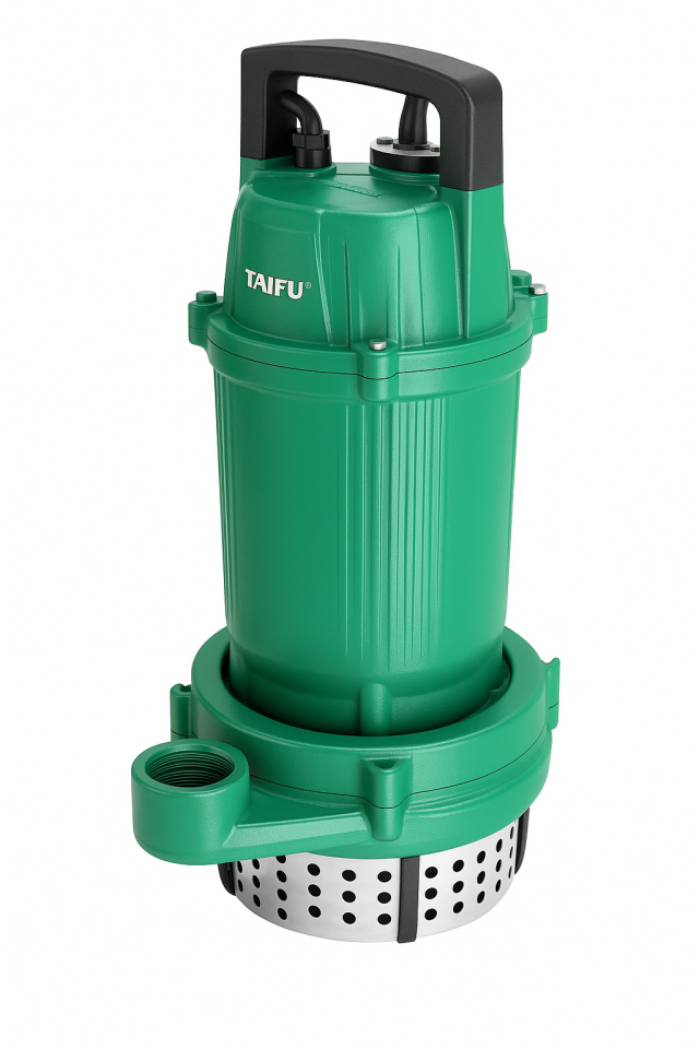 Taifu QDX 1.5-25-0.55 Temiz Su Drenaj Pompası 0.75 HP 25 Metre Dik Basma 1” Çıkış