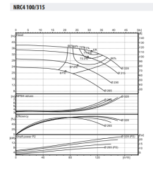 NRC4 100-315/11 Inline Tip Frekans Kontrollü Yatay Sirkülasyon Pompası