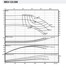 NRC4 125-200/4 Inline Tip Frekans Kontrollü Yatay Sirkülasyon Pompası
