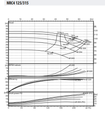 NRC4 125-315/30 Inline Tip Frekans Kontrollü Yatay Sirkülasyon Pompası