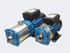 Ebitt XHC 2-2/M Yatay Çok Kademeli Paslanmaz Çelik Pompa