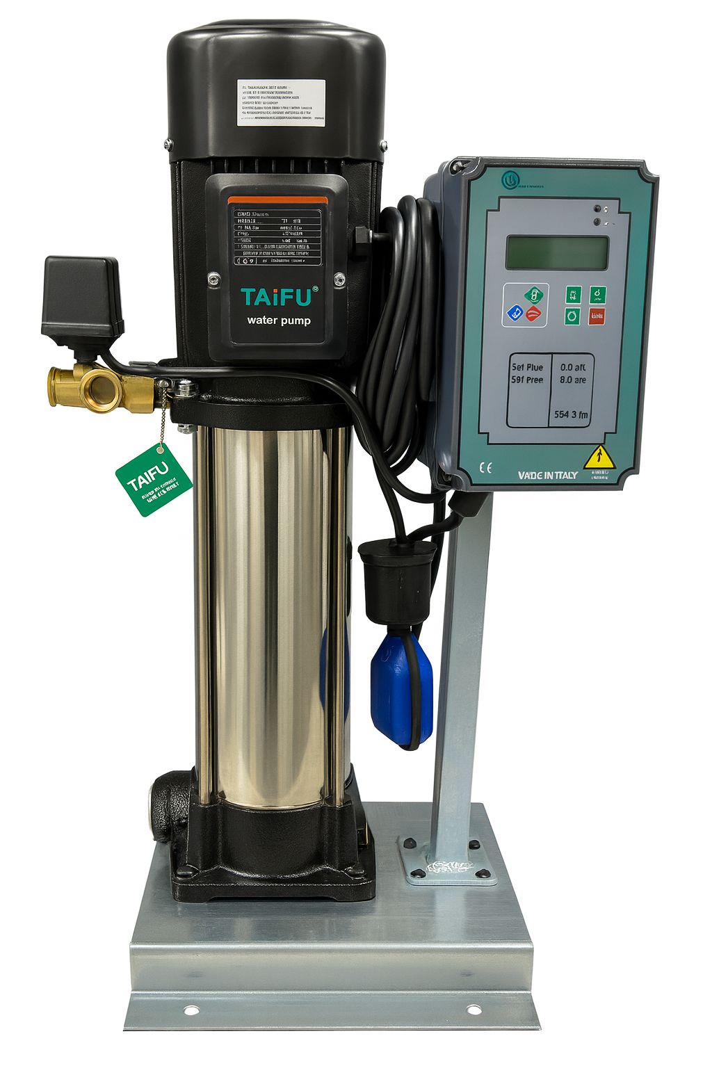 Taifu TLP (M) 2-9 KDM Dik Milli Hidrafor Set 2 HP 1.5 KW. 220 volt. 105 mt dik 10.5 bar