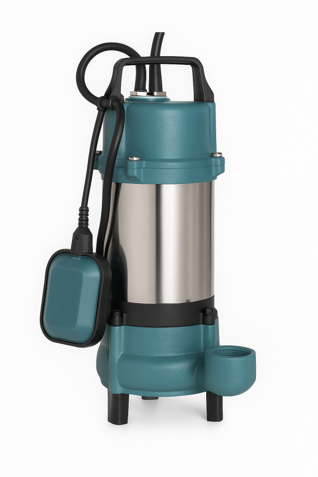 Hazel Döküm Gövde Kirli Su Pompası WQD370-B - 0.37 kW - 0.50 HP