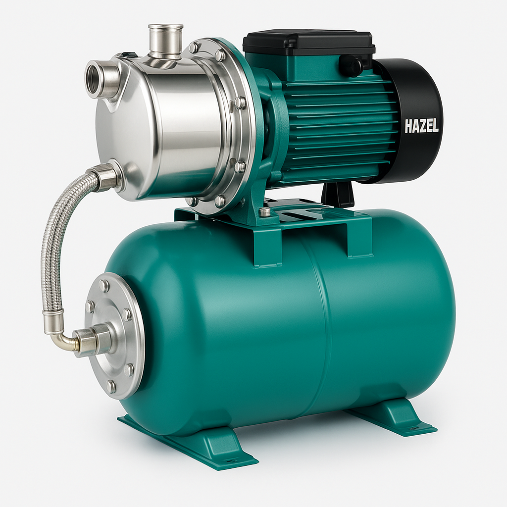 Hazel H-ATSGJ800 0.8 kW 1.1 HP 50 m 50 l/dk Hidroforlu Jet Pompa