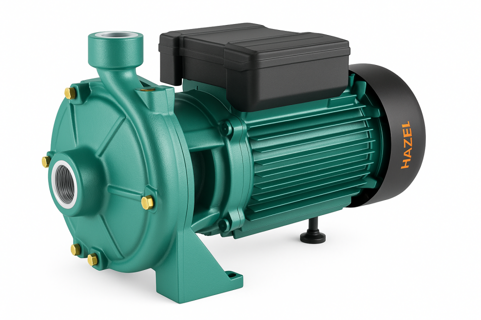 Hazel 2TCP5/140M 1.1 kW 1.5 HP Çift Fanlı Santrifüj Sulama Pompası
