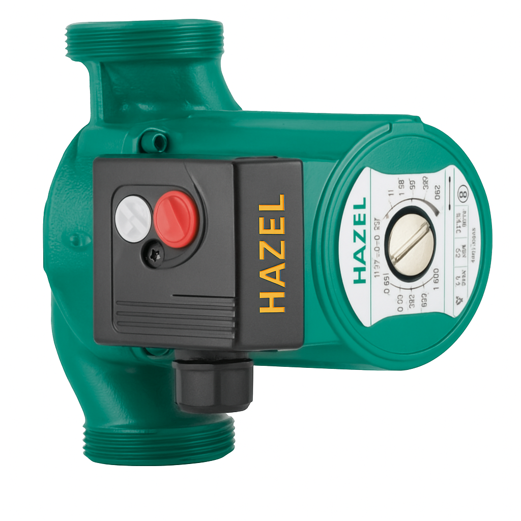 Hazel GRS15/6 Sirkülasyon Pompası – 1'' Bağlantı, 6 m Maks. Yükseklik, 55 l/dk Maks. Debi