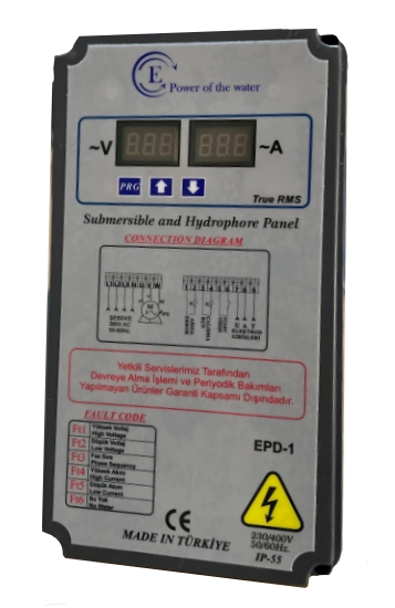 Elopan EPD-1T Kontrol Panosu 400V AC  50-60Hz
