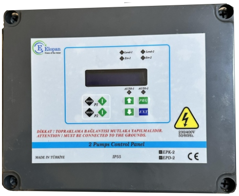 Elopan EPD-2T Kontrol Paneli 3 Faz 400V