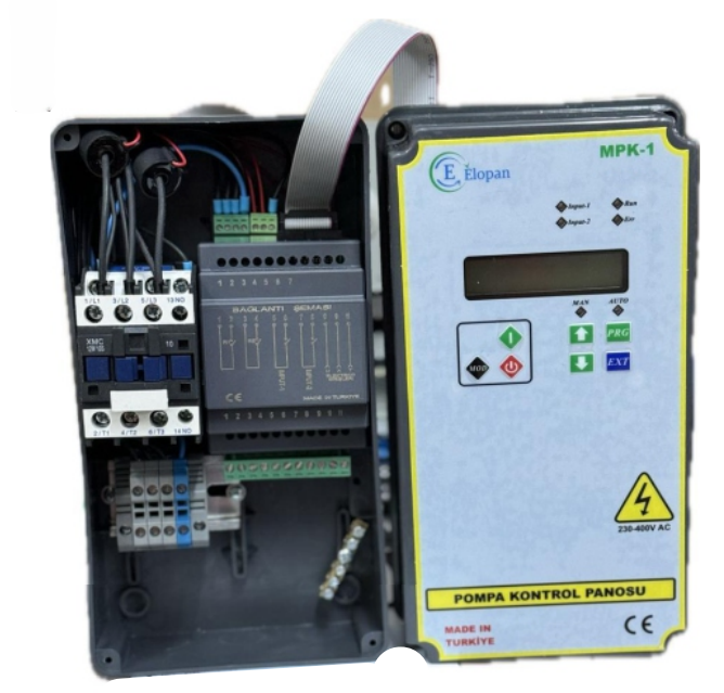 Elopan EPK-1T/5,5 Kontrol Paneli  400V AC  50-60Hz.