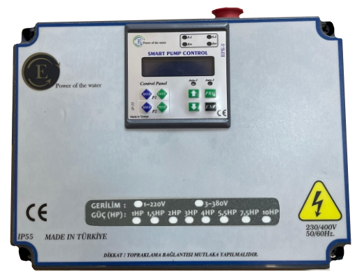 Elopan EPK-3T/5,5KW Kontrol Panosu  400V AC  50-60Hz