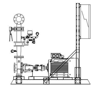 Elopan EYH-1/45 Kw LCD Ekranlı 1 pompalı Yangın Panosu Yıldız Üçgen
