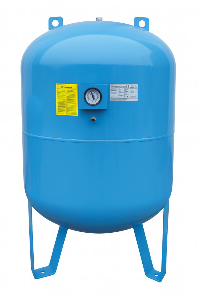 Hidrotank TD 200/16 bar Kapalı Genleşme Tankı 200 litre/hacim (manometreli)