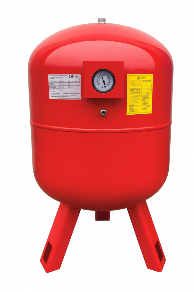 Hidrotank TD 200/25 bar Kapalı Genleşme Tankı 200 litre/hacim (manometreli)