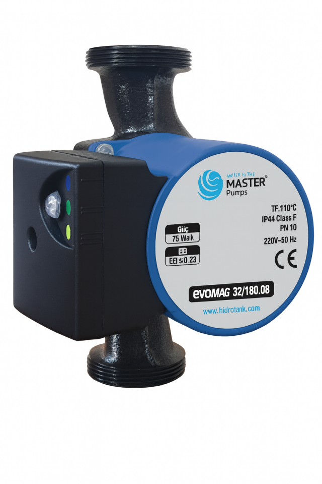 Hidrotank EVOMAG 25/180.07 Elektronik Sirkülasyon Pompası