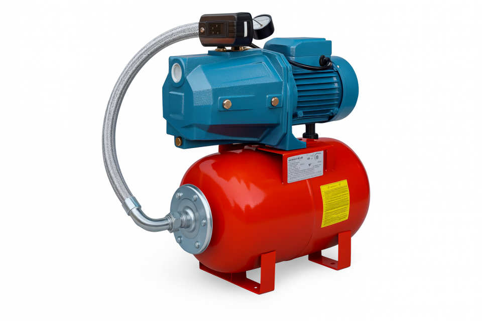 Hidrotank JET 100 C Hidrofor / 24 lt Yatay Denge Tanklı