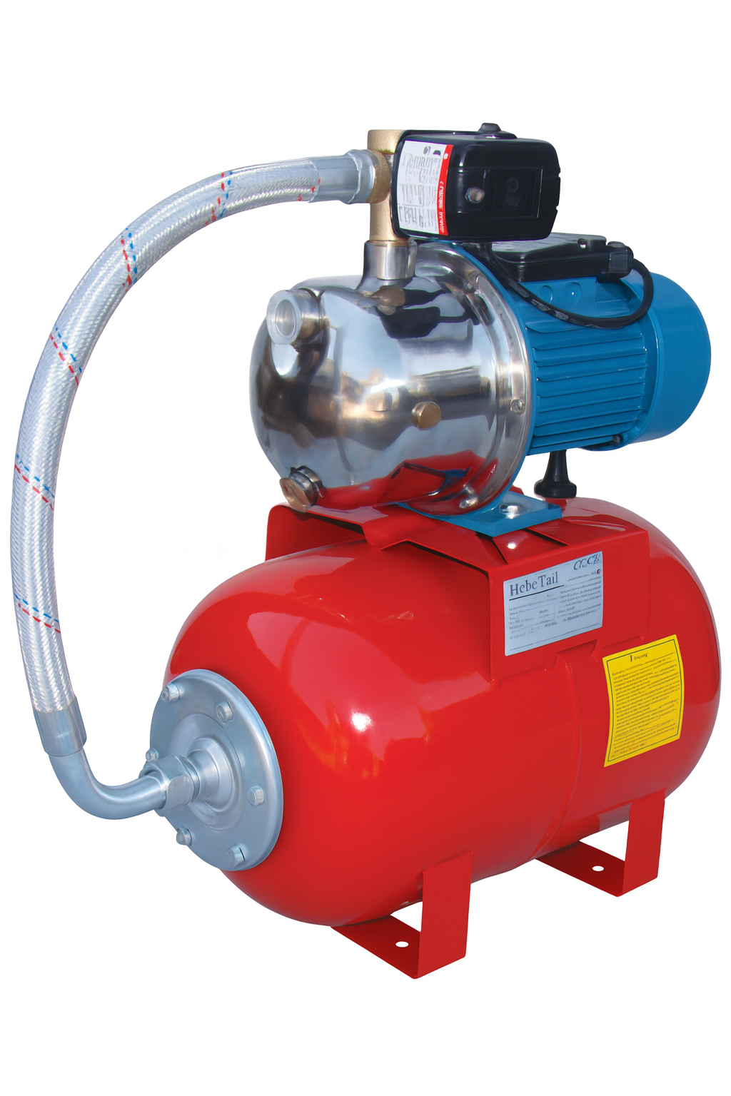 Hidrotank INOXJET 100 Hidrofor / 24 lt Yatay Denge Tanklı